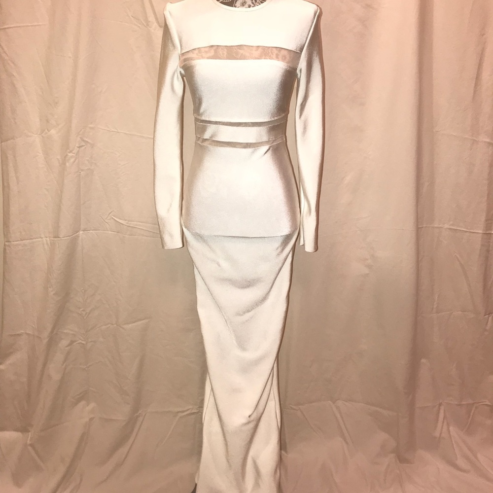 LUXE ROUIA MAXI BANDAGE DRESS - Picture 3 of 4
